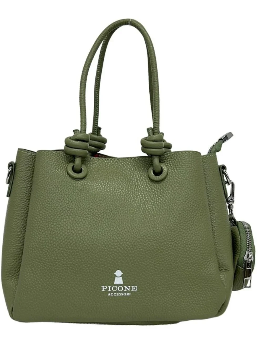 PICONE Green Leather Handbag